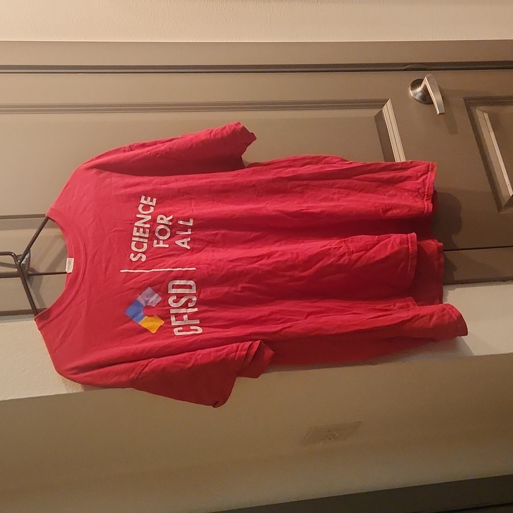Red CFISD Science Shirt